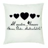 cuscino 40x40 scritta il nostro amore unico eterno idea regalo san valentino