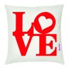 cuscino 40x40 scritta love idea regalo san valentino uomo donna amore