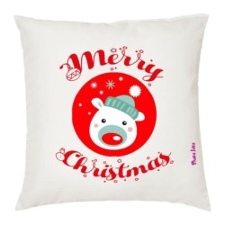 cuscino 40x40 scritta merry christmas buon natale idea regalo