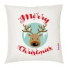 cuscino 40x40 scritta merry christmas buon natale renna idea regalo