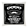 cuscino 40x40 scritta papa' tu sei come whiskey idea regalo festa compleanno