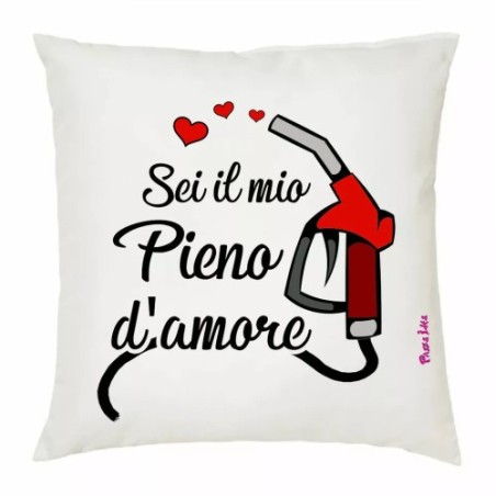 cuscino 40x40 scritta sei il mio pieno d'amore festa innamorati regalo amore