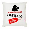 cuscino 40x40 scritta simpatica sconti natalizi fratello in saldo idea regalo