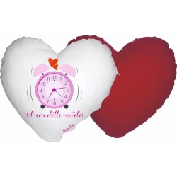 cuscino a forma di cuore coccole amore cuori festa innamorati amore regalo