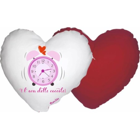 cuscino a forma di cuore coccole amore cuori festa innamorati amore regalo