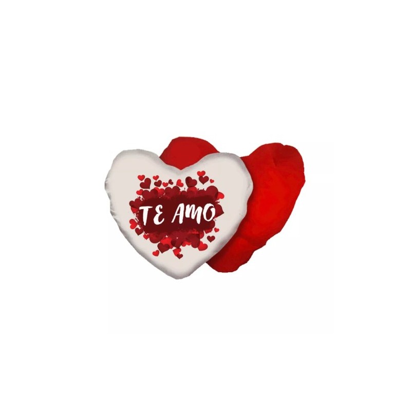 cuscino cuore scritta in spagnolo te amo cuori idea regalo san valentino amore