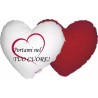 cuscino forma cuore scritta portami nel tuo cuore festa innamorati amore