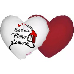 cuscino forma cuore scritta sei il mio pieno d'amore festa innamorati uomo donna