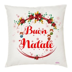 cuscino scritta buon natale idea regalo uomo donna cuscini natalizi