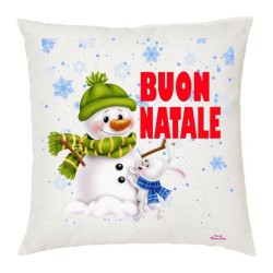 cuscino scritta buon natale idea regalo uomo donna cuscini natalizi