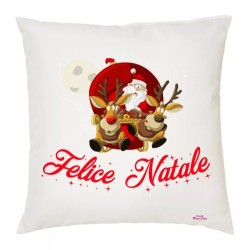 cuscino scritta felice natale idea regalo uomo donna cuscini natalizi