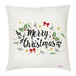 cuscino scritta merry christmas buon natale idea regalo cuscini natalizi