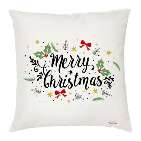 cuscino scritta merry christmas buon natale idea regalo cuscini natalizi