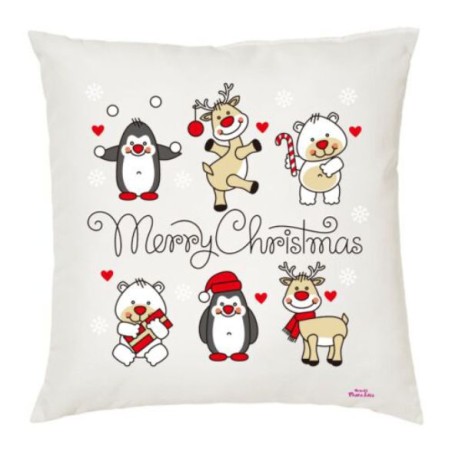 cuscino scritta merry christmas buon natale idea regalo cuscini natalizi