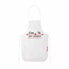 grembiule bianco cucina scritta con te per sempre regalo festa innamorati