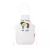 grembiule bianco cucina scritta i'm crazy for you idea regalo san valentino
