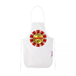 grembiule bianco scritta evviva la donna festa della donna idea regalo