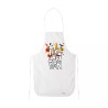 grembiule cucina bianco con disegno zucca scritta halloween idea regalo