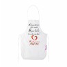 grembiule cucina bianco donna scritta il mio amore per te san valentino love