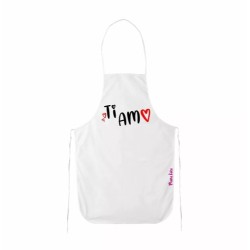 grembiule cucina donna scritta ti amo san valentino regalo amore cuore