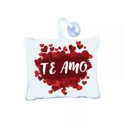 mini cuscino per auto ventosa scritta in spagnolo te amo cuori san valentino