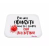 mouse pad pc rettangolare scritta fidanzata come te san valentino regalo amore