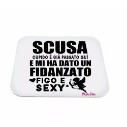 mouse pad pc scritta ho un fidanzato figo e sexy san valentino regalo amore