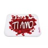 mouse pad rettangolare tappetino pc scritta ti amo san valentino idea regalo