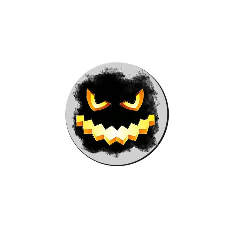 mouse pad tappetino pc con disegno zucca idea regalo scherzo halloween