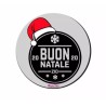 mouse pad tappetino pc rotondo scritta buon natale 2020 zio regalo nipoti