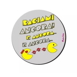 mouse pad tappetino pc scritta baciami ancora san valentino idea regalo amore