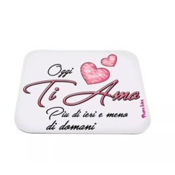 mouse pad tappetino pc scritta ti amo san valentino idea regalo amore cuori