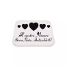 mouse pad tappetino per pc scritta amore eterno unico idea regalo san valentino