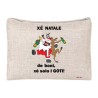 pochette donna porta oggetti scritta xe natale de boni x solo i goti