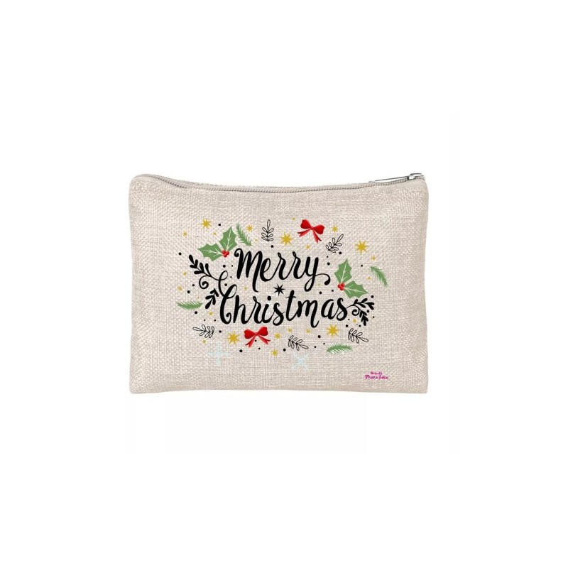 pochette donna porta oggetti scrittamerry christmas idea regalo natale