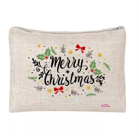pochette donna porta oggetti scrittamerry christmas idea regalo natale