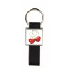portachiave pelle metallo scritta i love you san valentino amore regalo ciliege
