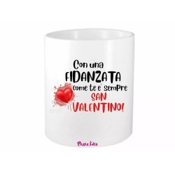 portapenne 8x10 scritta con una fidanzata come te san valentino regalo