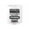 portapenne 8x10 scritta solo una ragazza ha fatto breccia san valentino regalo