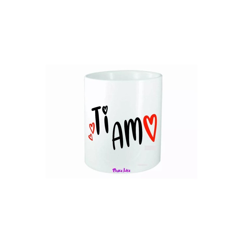 portapenne 8x10 scritta ti amo cuore san valentino regalo