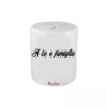 salvadanaio in ceramica scritta a te e famiglia idea regalo natale