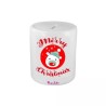 salvadanaio in ceramica scritta merry christmas idea regalo natale