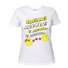 t-shirt donna manica corta scritta baciami ancora idea regalo san valentino