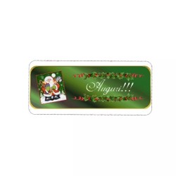 targa targhetta metallo appendere scritta auguri idea regalo natale uomo donna