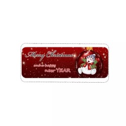 targa targhetta metallo appendere scritta merry christmas idea regalo uomo donna