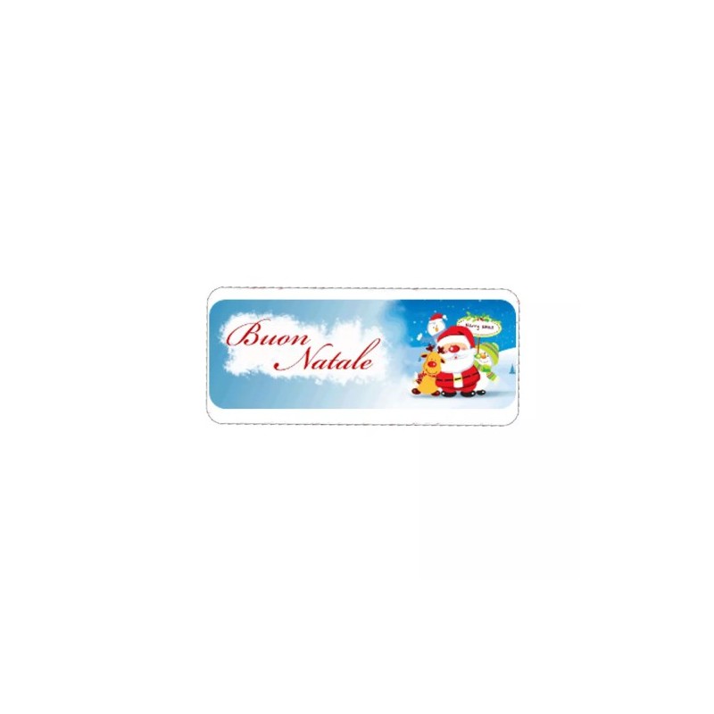 targa targhetta metallo da appendere scritta buon natale idea regalo uomo donna
