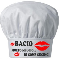 Capelli da cuoco ( bacio molto meglio di come cucino)