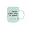 tazza 8 x 10 ceramica scritta a natale tutti buoni tranne me regalo uomo donna