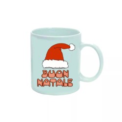 tazza 8 x 10 ceramica scritta buon natale regalo uomo donna