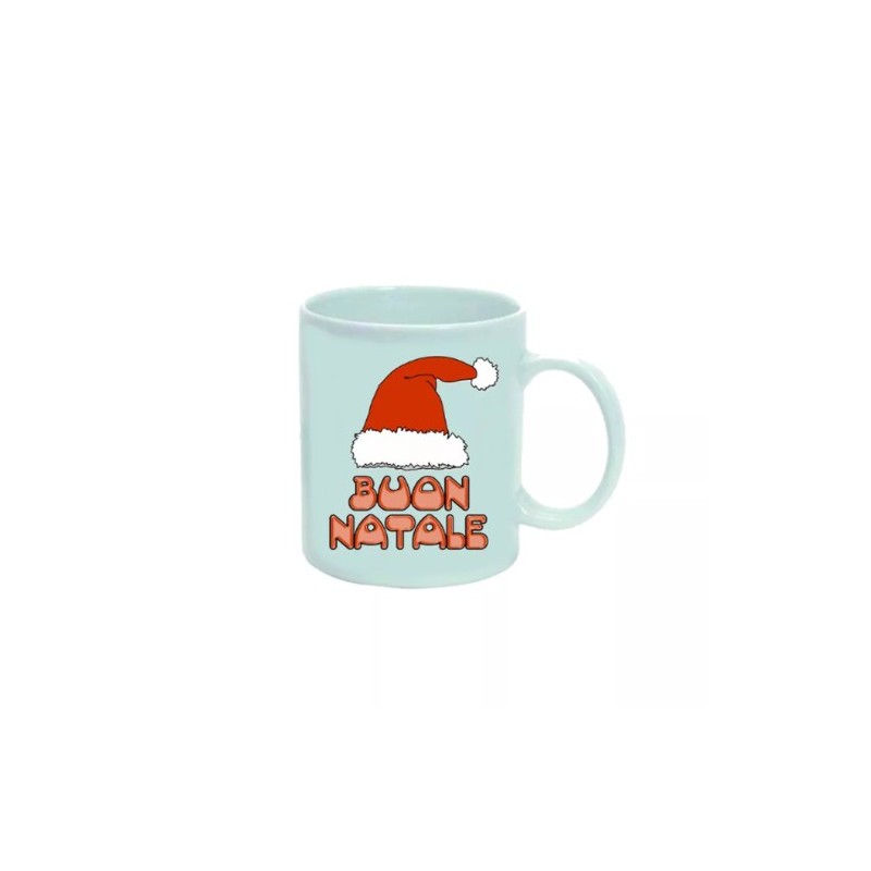 tazza 8 x 10 ceramica scritta buon natale regalo uomo donna